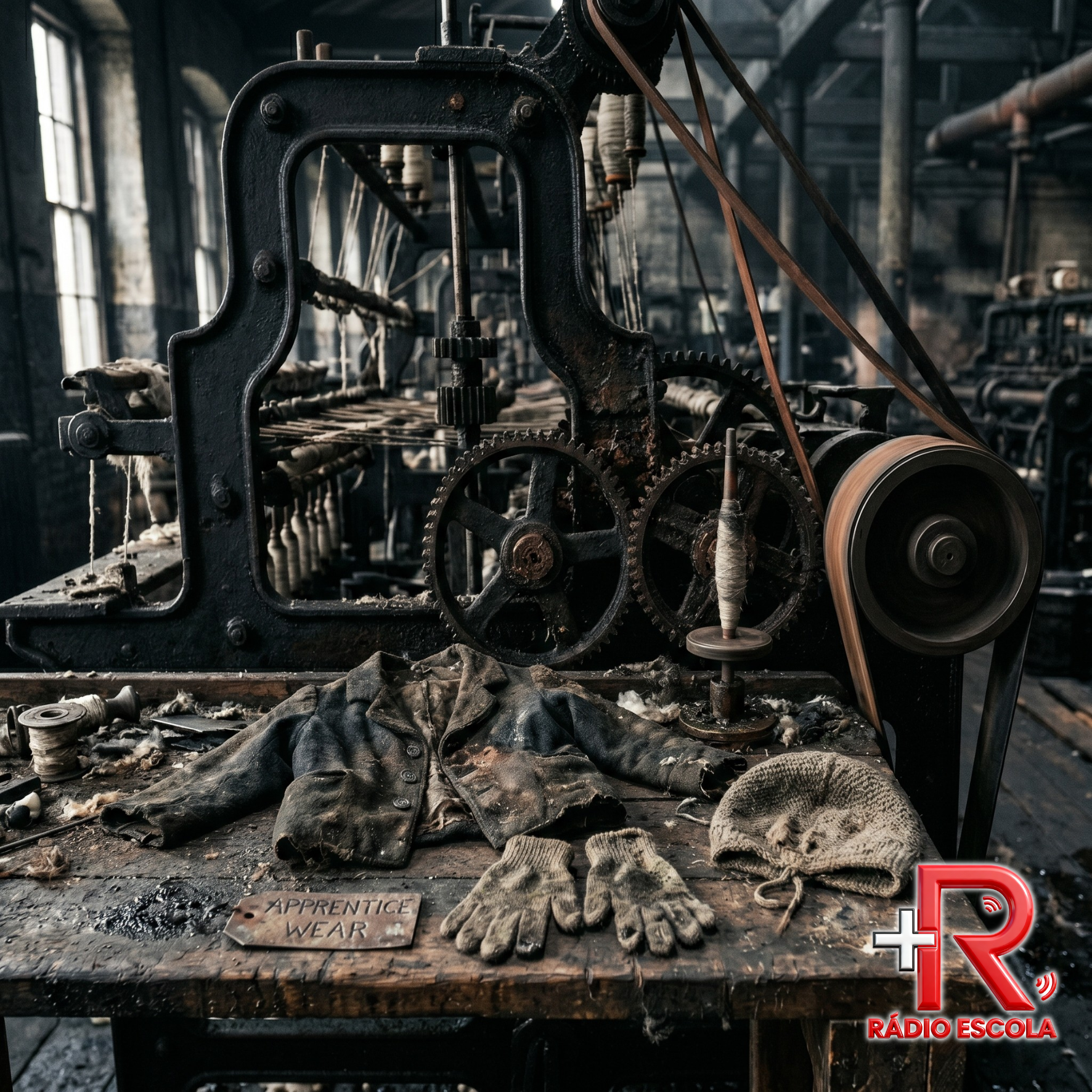 Pequenas Mãos, Grandes Máquinas: A Dura Realidade do Trabalho Infantil na Revolução Industrial